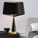 Настольная лампа AUSTEN 45*60, черный, металл, Е27.