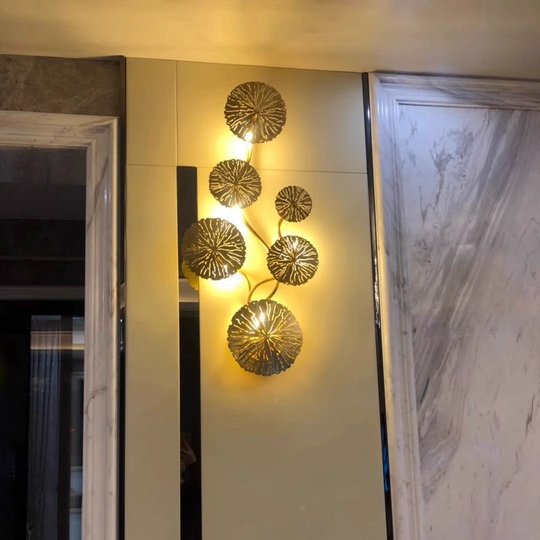 Настенный светильник, Бра, MARCUS 30*60, желтая бронза, металл, G4.