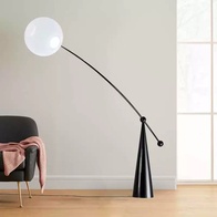 Торшер черный Altrexx, 150*175 см, LED, E27, металл, 14 Вт