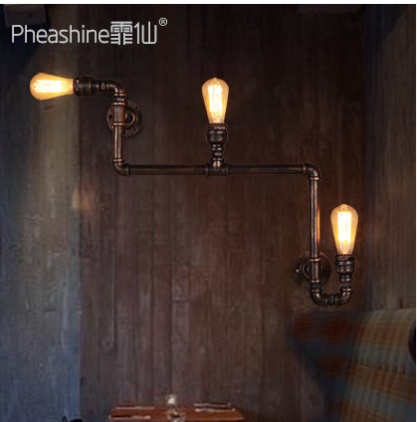 Люстра бар-клуб кованого железа