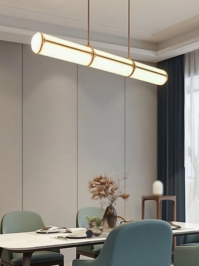 Светильник подвесной, медный, Elvorex, металл, 210*10 см, светодиодная, LED