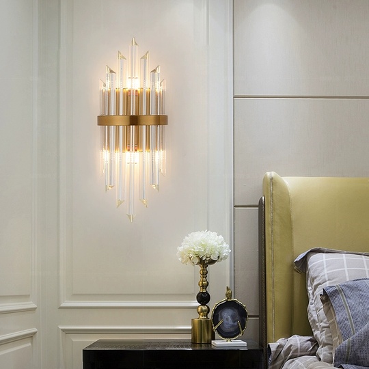 Настенный светильник STEPHEN, Бра, 25*65, бронза, металл, Е14.