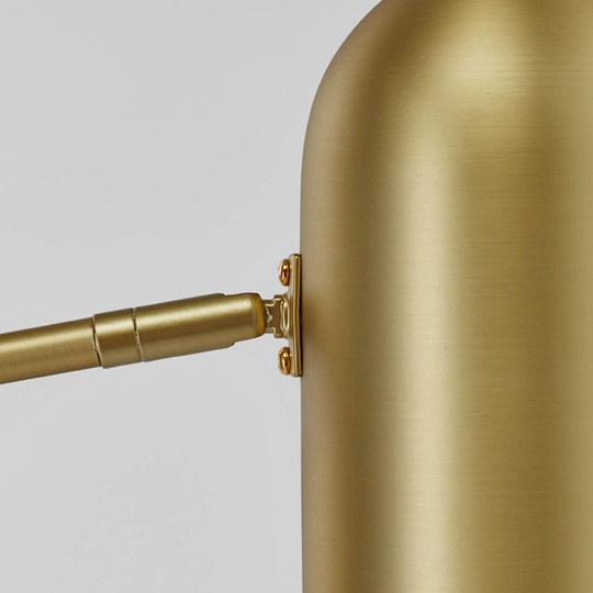 Торшер бронза Elmira, 120*150 см, LED, Е27, металл, 14 Вт