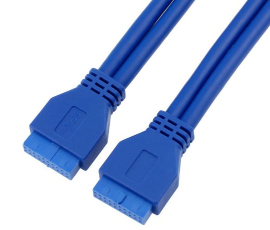 Кабель USB 3.0 20P - USB 20P (0.5 м)