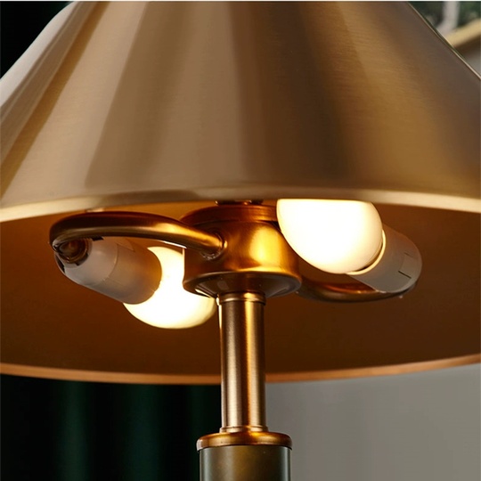 Настольная лампа STIF 35*50, золотой, металл.