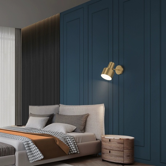 Настенный светильник OLIRA, Бра,  16*21, медь, металл, Е27.