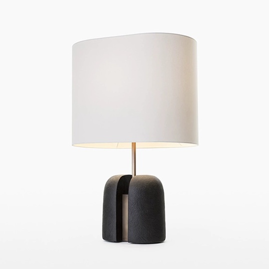 Настольная лампа NICOLA 35*55, бронза, смола