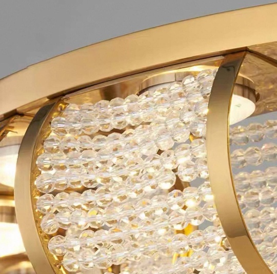 Люстра подвесная, медная Elytrix, металл, 120*40 см, 10 см, LED