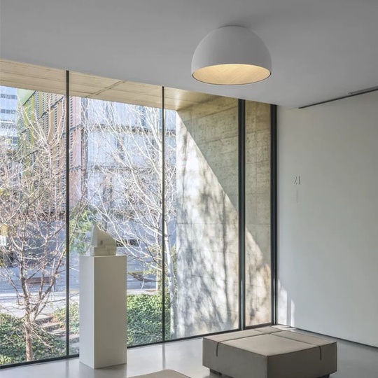 Потолочный светильник белый Eluviop, металл, 50*29 см, светодиодная, LED