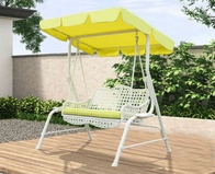 Качели садовые из ротанга Zhizhan ZR