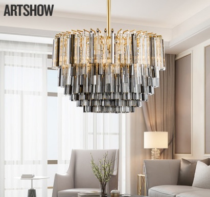 Дизайнерские светильник 70*60*37 см лампа накаливания, led, железо, хрусталь, Китай