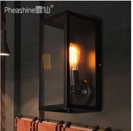 Люстра стеклянный ящик