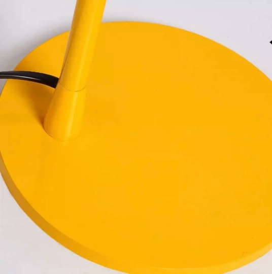 Настольная лампа AMALIA 30*40, желтая, металл, G9.