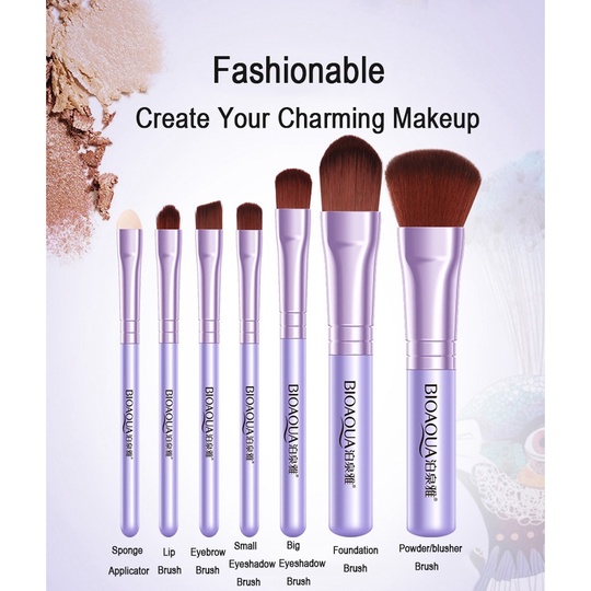 Набор кистей для макияжа Bioaqua