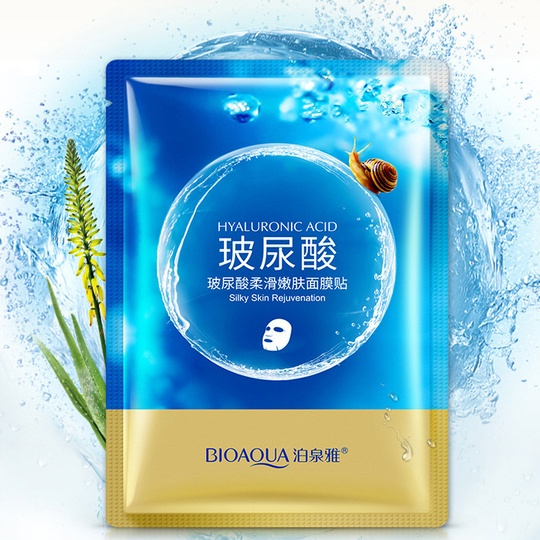 Маска для лица с гиалуроновой кислотой