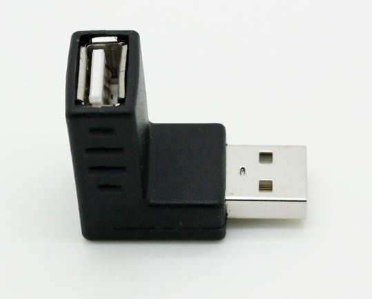 Переходник 2USB А 2.0 90 градусов