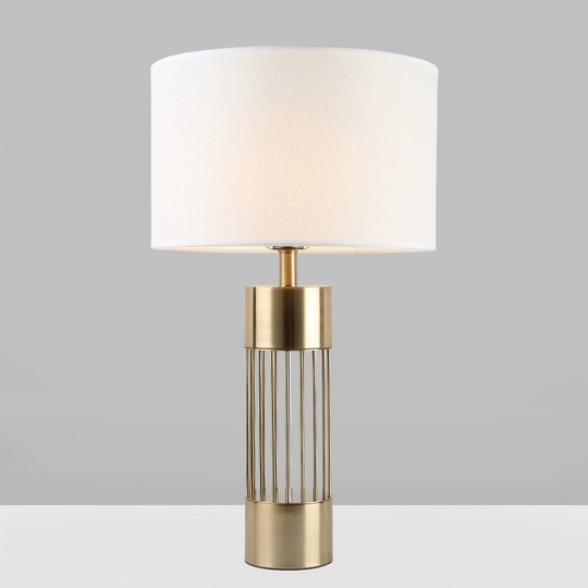 Настольная лампа ALEK 38*69, античная бронза, металл, Е27.