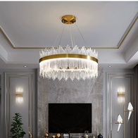 Люстра подвесная, медная, стекло, DICLE 80*26, металл, LED.