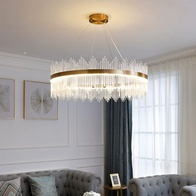 Люстра подвесная, медная, стекло, DICLE 115*26, металл, LED.