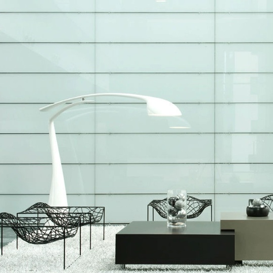 Торшер белый Epivira, 178*180 см, LED, Е27, смола и стекловолокно, 10 Вт