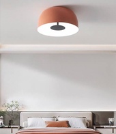 Потолочный светильник красный Avalore, металл, 41.8*25 см, светодиодная, LED