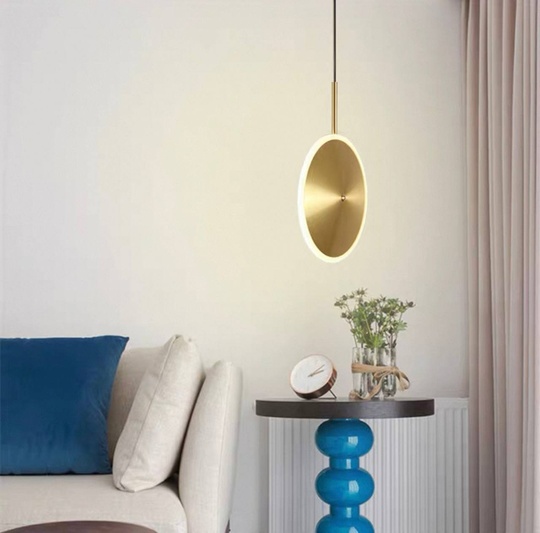 Светильник потолочный, золотой, Aluroph, металл, 20*20 см, светодиодная, LED