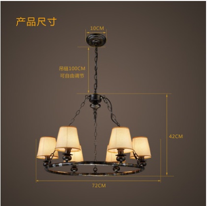 Люстра Nordic simple coffee shop магазин одежды