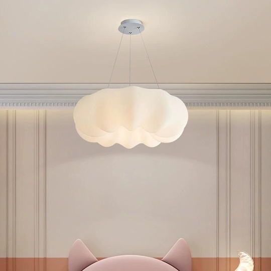 Люстра подвесная, серебро, ПММА, ABELARD 45*16, металл