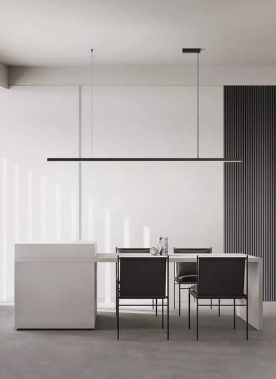 Люстра черная Lumis, металл, 160*200 см, светодиодная, LED