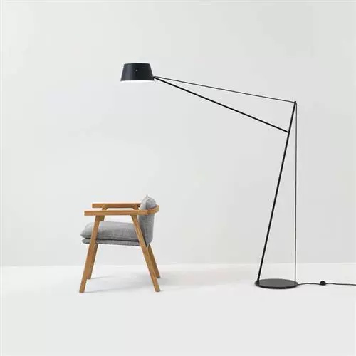 Торшер черный Devin 145*175, светодиодный, E27, металл