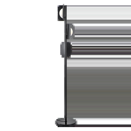 Торшер черный Elorex, 27*170 см, LED, Е27*3, мрамор, металл, 7 Вт