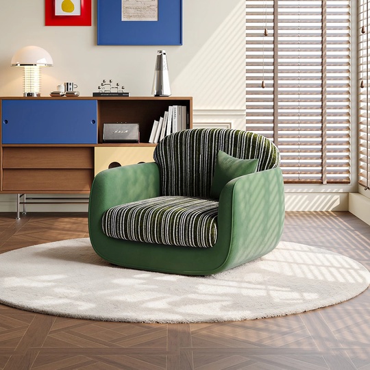 Кресло зеленое Pansuo Nordic 90*78*78 см, универсальное - в стиле минимализма