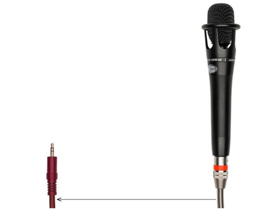 Аудио кабель Jack 3.5-3-Pin XLR (2.5 м)