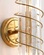 Настенный светильник, Бра, DJULIAN 12*40 золотой, металл, стекло, G9.