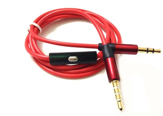 Аудио кабель 3.5 Jack-Jack (1.2 м)