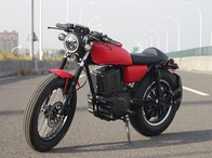 Электромотоцикл CG (Красный)