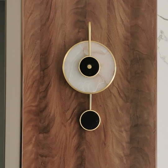 Настенный светильник LUM, Бра, 25*50, песочное золото, металл, LED.