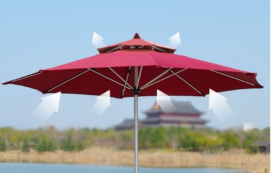 Зонт для сада и дачи Arch