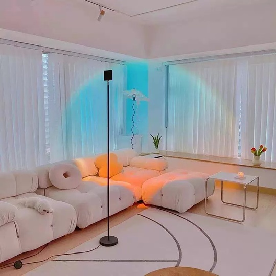 Торшер черный Elariv, 15*15*180 см, LED, металл, 10 Вт