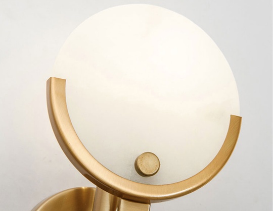 Настенный светильник медный, LUMINAIRE медный 63*12 см, LED, 10 Вт