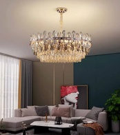 Подвесной светильник MIRAC 75*33, золотой, стекло, металл,  Е14.