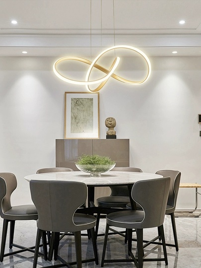 Люстра подвесная, золото, ПММА, JOSEPH GOLD 60*120, металл, LED