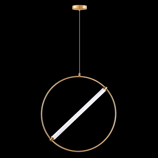 Светильник подвесной, бронза Elarion, металл, 55*150 см, светодиодная, LED