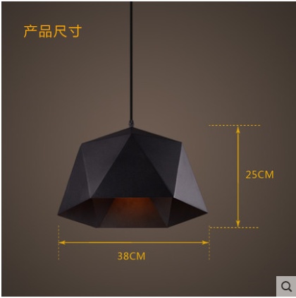 Дизайнерский светильник e27 38*25 см, светодиодный, железо, металл, китай