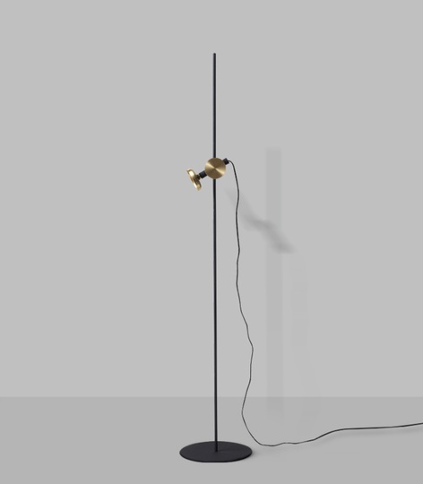 Напольный светильник черный Right, LED, 10 Вт