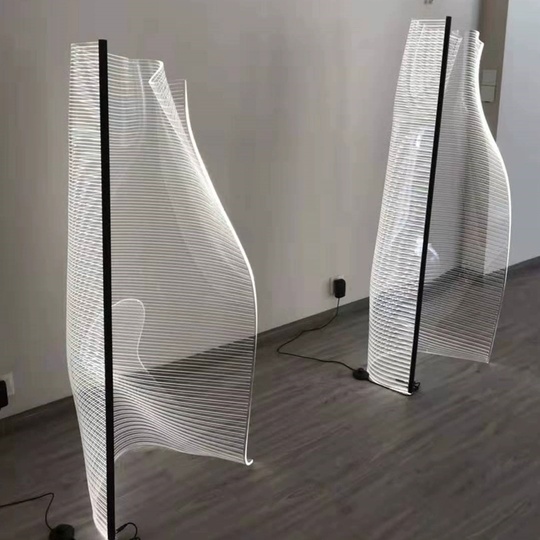 Торшер черный Elvarin, 60*120 см, LED, металл, 5 Вт