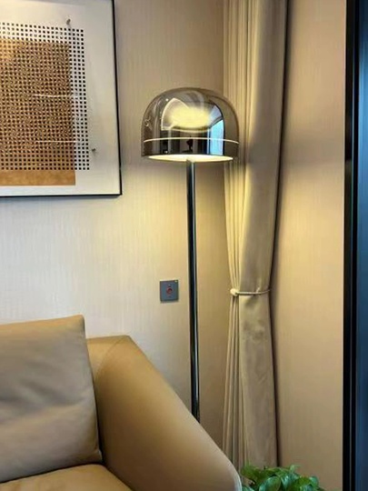 Торшер черный Elorix, 36*175 см, LED, металл, 10 Вт