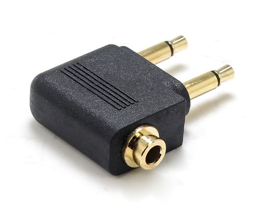 Аудио переходник 3,5 мм  2 х 3,5 мм