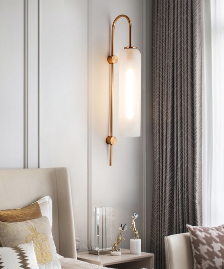 Бра белый настенный светильник SKU2