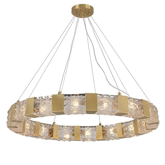 Светильник подвесной медный Alright, медь, трос 100 см, 60*10 см, G9